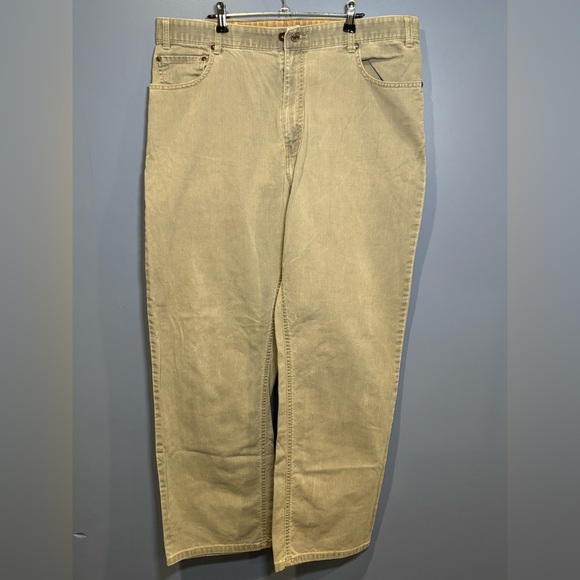 Dockers Premium Individual Fit Waistband 38x32 Color  Gray Brown - Picture 1 of 5